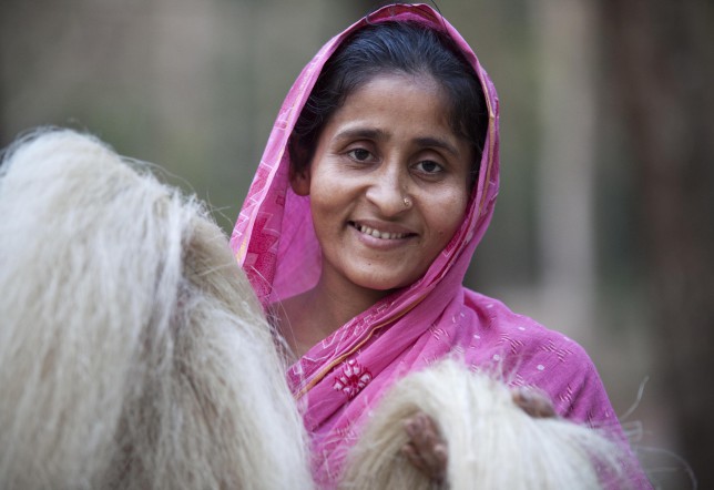 Artisan story at Bagdha Enterprises project , Agailjhara, Barish